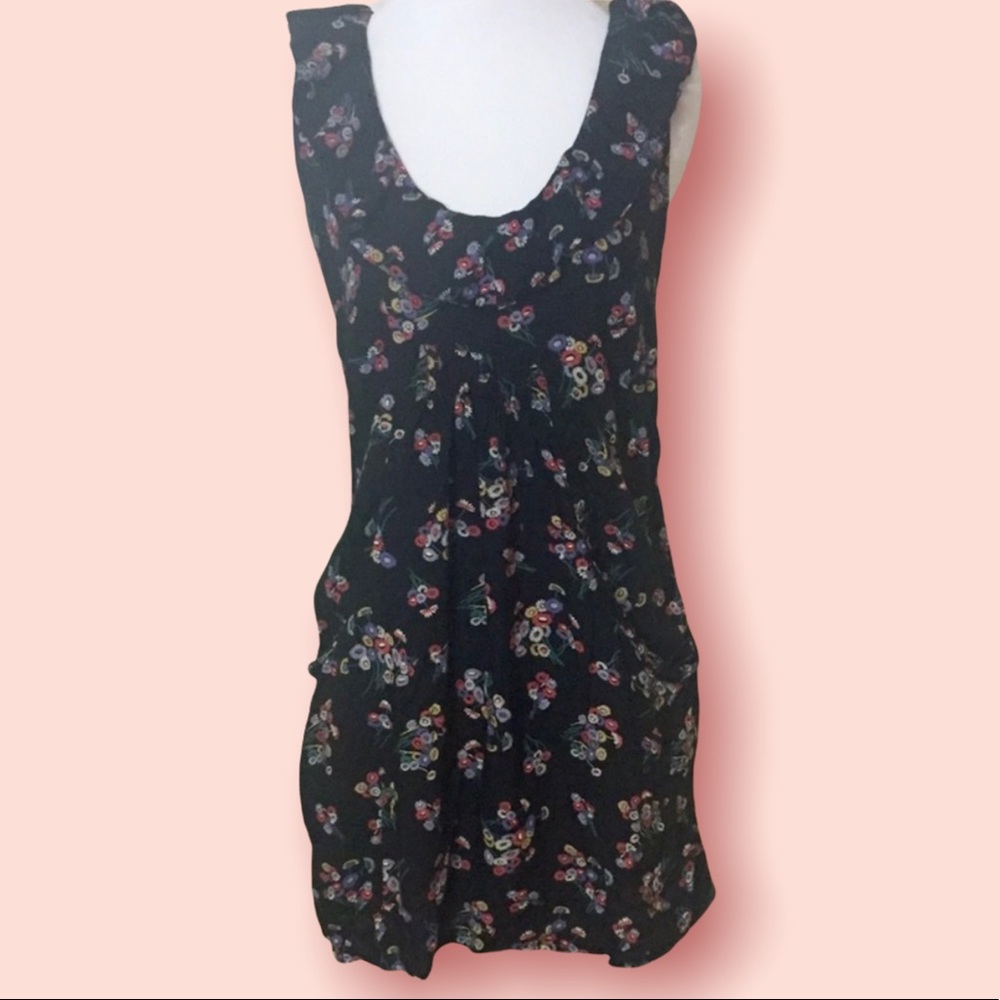Urban Outfitters floral ruffle dress